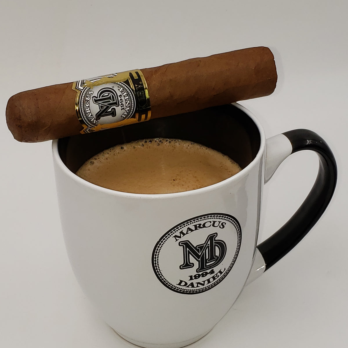 Cigar Coffee Mug Real Men Smoke Cigars Gift for Him Aficionado 15oz Cup