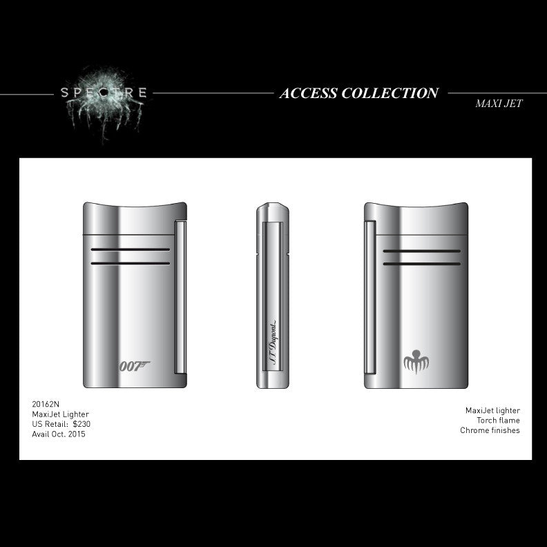 S.T. DUPONT JAMES BOND SPECTRE MAXIJET [Chrome] – MARCUS DANIEL