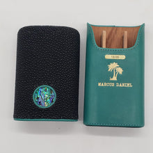 Load image into Gallery viewer, MARCUS DANIEL ABALONE COLLECTION CIGAR CASE
