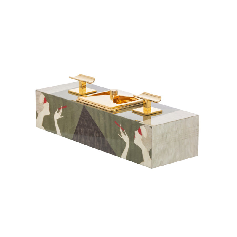 MACCARRONE<br>DEA TYCHE<br>DOUBLE ASHTRAY