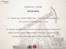 Load image into Gallery viewer, S.T. DUPONT HAUTE CREATION FOUNTAIN PEN BLACK GOLD