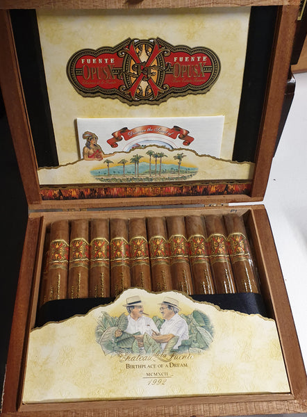 FUENTE FUENTE OPUS X (VINTAGE 1999) RESERVA D'CHATEAU (BOX OF 32) - AGED 25 YEARS