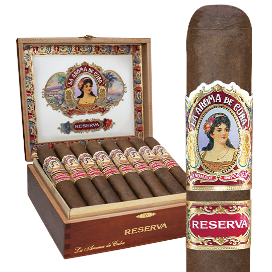 LA AROMA DE CUBA <br> RESERVA