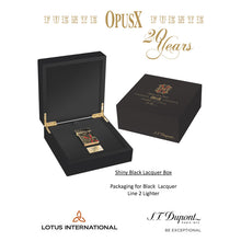 Load image into Gallery viewer, S.T. DUPONT OPUS X LIGNE 2 LIGHTER [Black Lacquer]