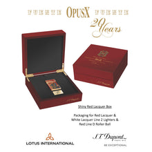 Load image into Gallery viewer, S.T. DUPONT OPUS X LIGNE 2 LIGHTER [Red Lacquer]