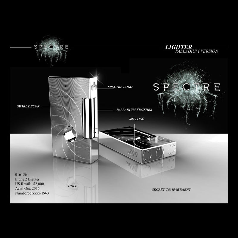 S.T. DUPONT <br> JAMES BOND <br> SPECTRE LIGNE 2 <br> [Palladium]