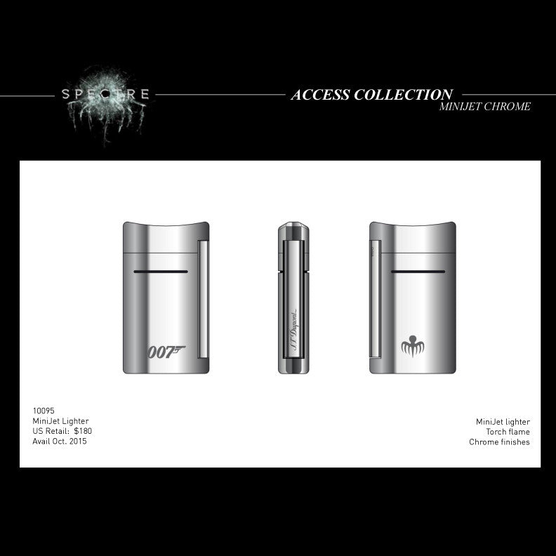 S.T. DUPONT <br> JAMES BOND <br> SPECTRE MINIJET <br> [Chrome]