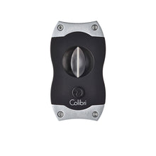 Load image into Gallery viewer, colibri-v-cut-cigar-cutter-black-chrome