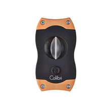 Load image into Gallery viewer, colibri-v-cut-cigar-cutter-black-rose-gold
