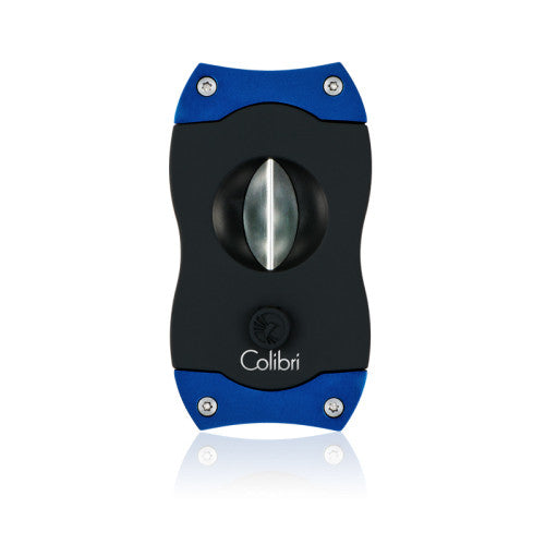 colibri-v-cut-cigar-cutter-black-rubber-blue