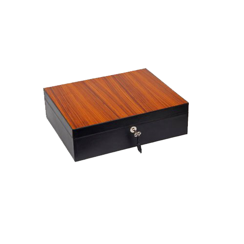SUNRISE <br> BLACK & ROSEWOOD <br> CIGAR HUMIDOR
