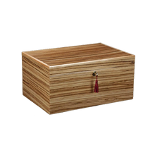 Load image into Gallery viewer, Daniel Marshall Zebrawood "Ambiente" Cigar Humidor