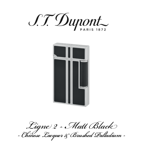 S.T. DUPONT <br> LIGNE 2 <br> [Matt Black]