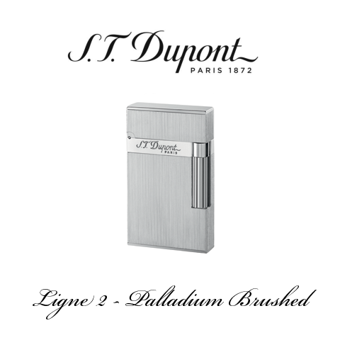 S.T. DUPONT <br> LIGNE 2 <br> [Palladium Brushed]