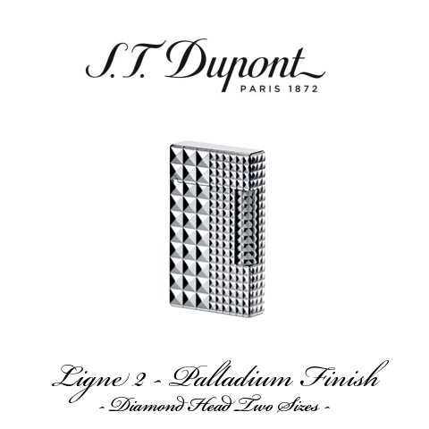 S.T. DUPONT LIGNE 2  [Palladium Finish]
