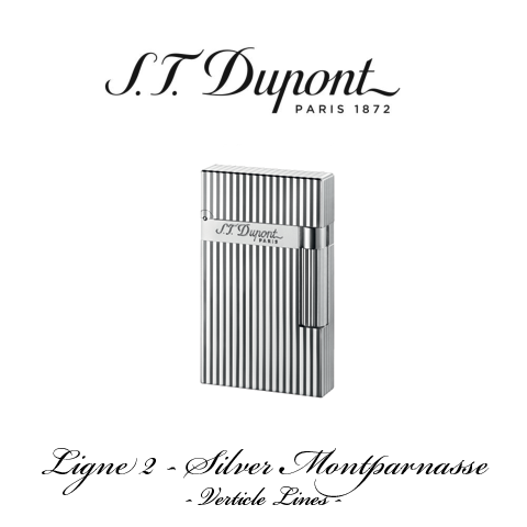 S.T. DUPONT <br> LIGNE 2 <br> [Silver Montparnasse]