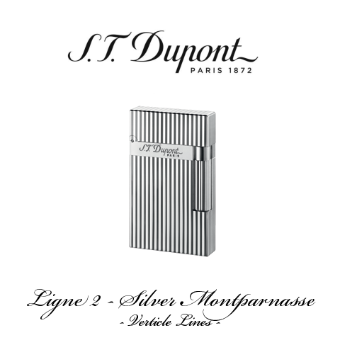 S.T. DUPONT LIGNE 2  [Silver Montparnasse]