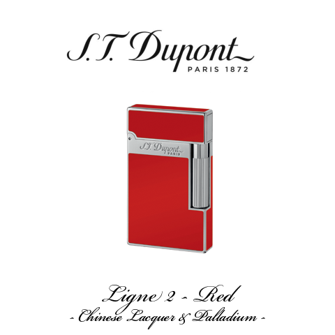 S.T. DUPONT <br> LIGNE 2 <br> [Red]