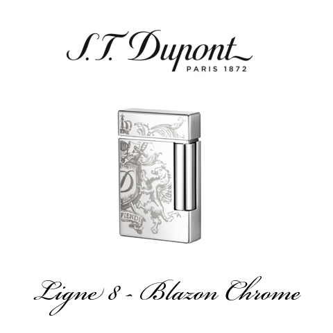 S.T. DUPONT <br> LIGNE 8 <br> [Blazon Chrome]