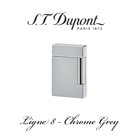 S.T. DUPONT LIGNE 8  [Chrome Grey]