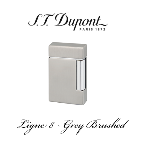 S.T. DUPONT LIGNE 8  [Grey Brushed]