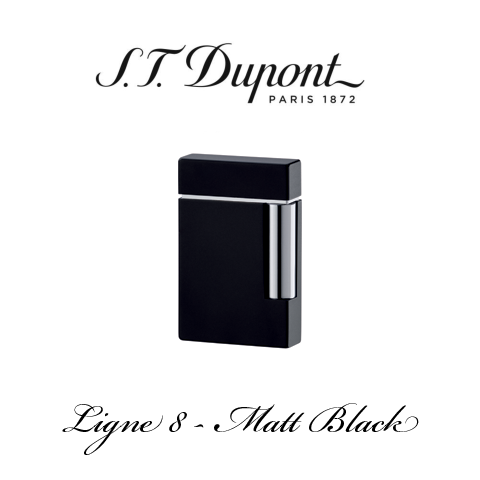 S.T. DUPONT <br> LIGNE 8 <br> [Matt Black]