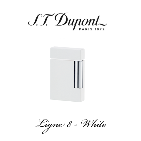 S.T. DUPONT <br> LIGNE 8 <br> [White]