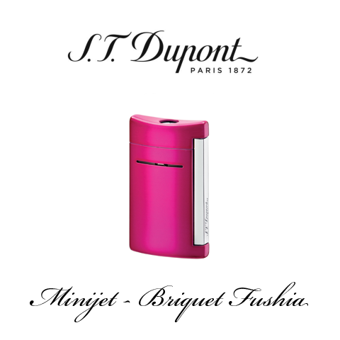S.T. DUPONT MINIJET  [Briquet Fushia]