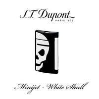 S.T. DUPONT MINIJET  [White Skull]