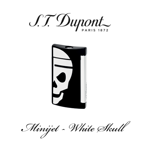 S.T. DUPONT <br> MINIJET <br> [White Skull]